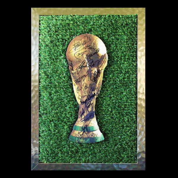 "World Cup" Artwork Signed by the Italian 1982 World Champions