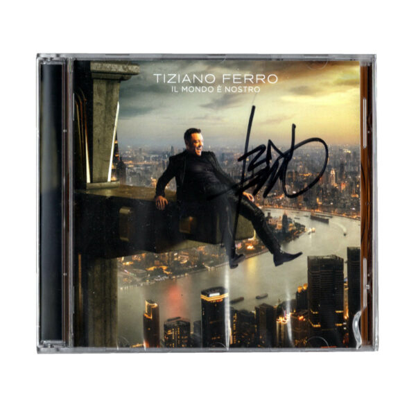 Tiziano Ferro Cd Autografato - Signed Album