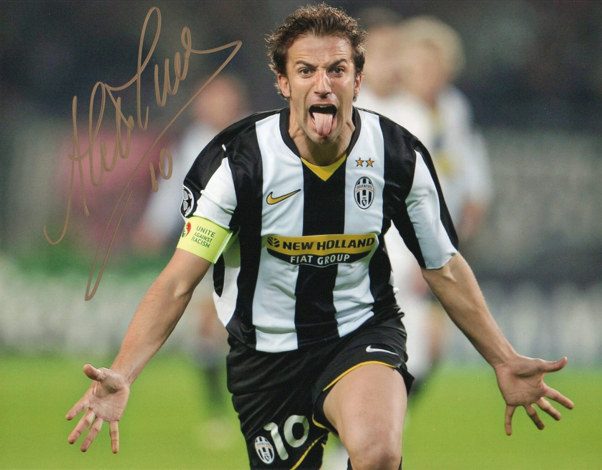 Alessandro Del Piero – Signed Photo – Soccer F C Juventus