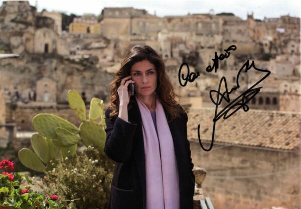 Anna Valle - Signed Photo - Italian Actress