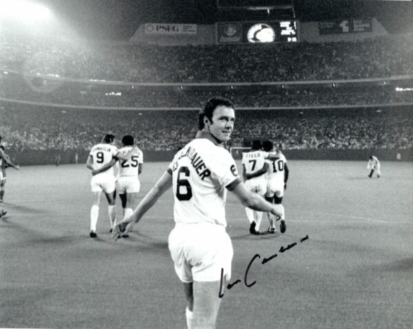 Franz Beckenbauer Fotografia Autografata