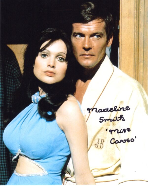 Madeline Smith - Signed Photo - Live and Let Die 007