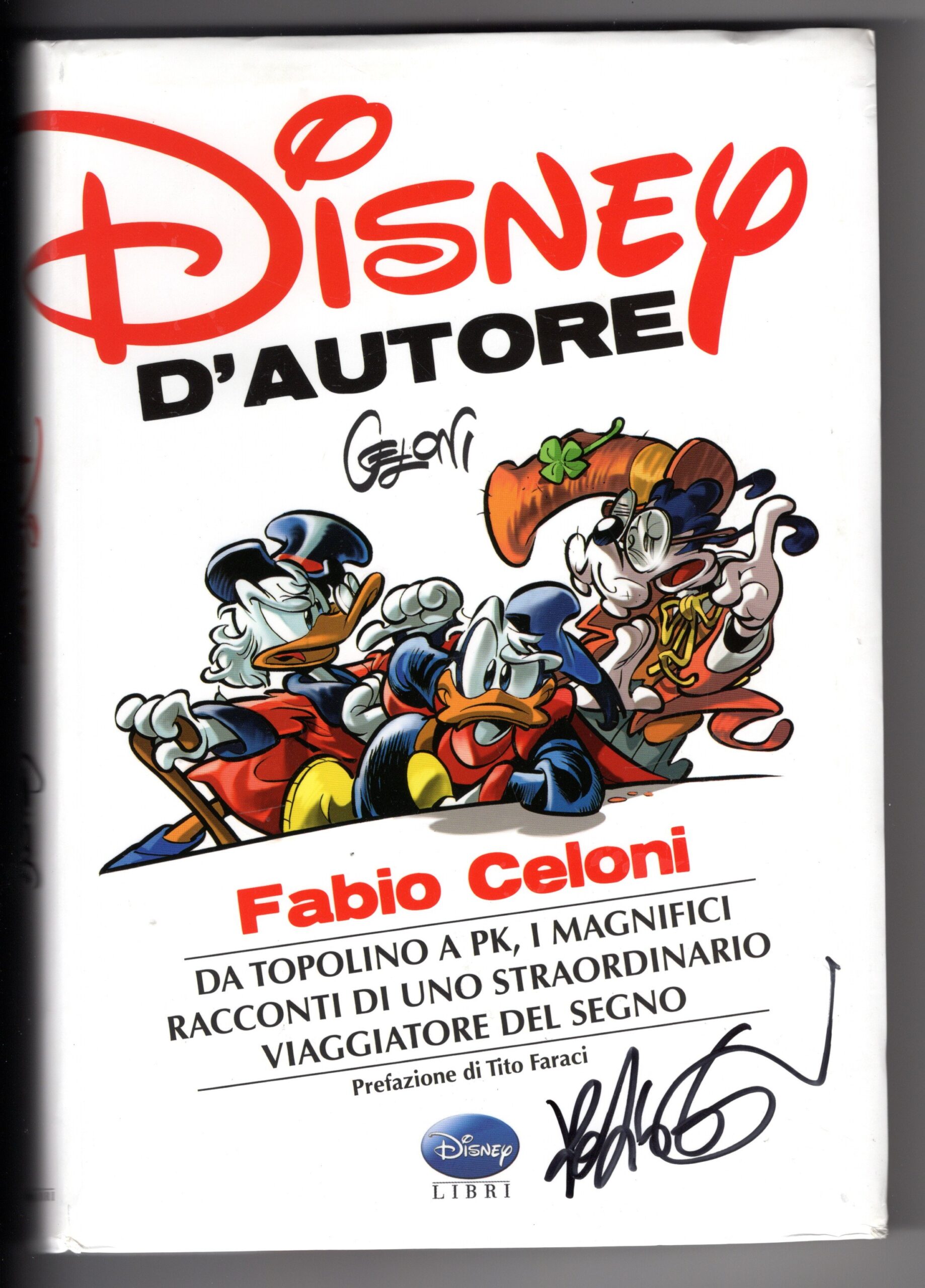 Fabio Celoni – Signed Book – Disney d'autore - SignedForCharity