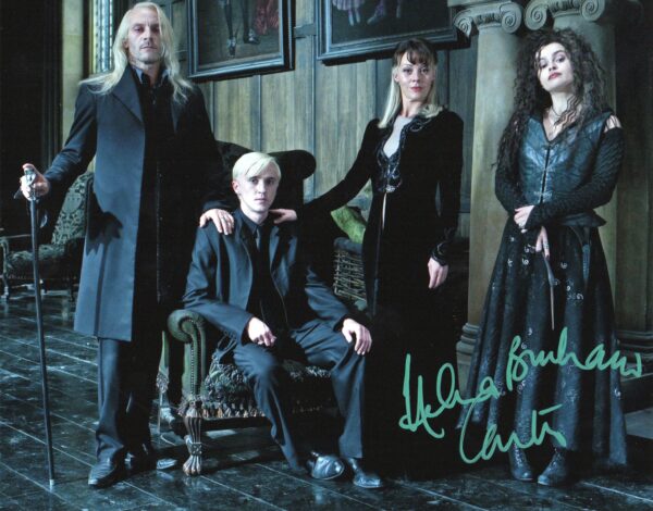 Helena Bonham Carter - Signed Photo - Harry Potter and the Deathly Hallows - Part 1 BAS COA - Image 2