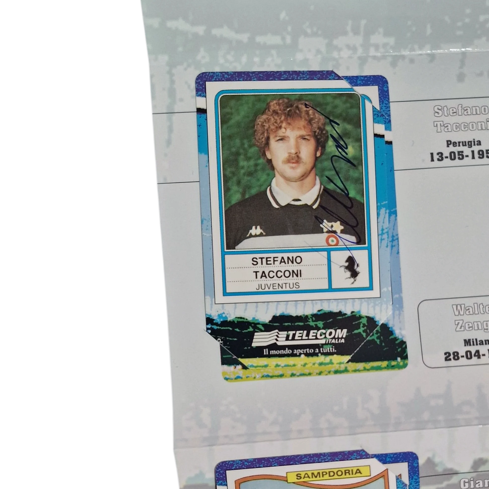 Dino Zoff & Stefano Tacconi Signed Serie A Goalkeepers Panini Folder โ With Proof Photos - Image 5