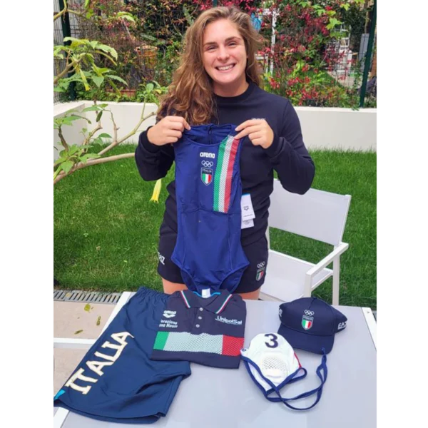 Giuditta Galardi - Emporio Armani T-Shirt - Paris Olympics 2024 (Italian National Team) - Image 2