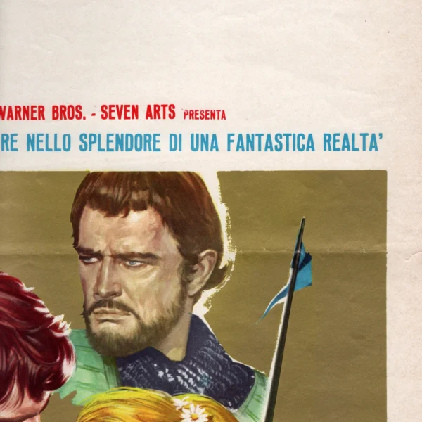 Franco Nero - Signed Poster - Camelot (1968) - Image 5