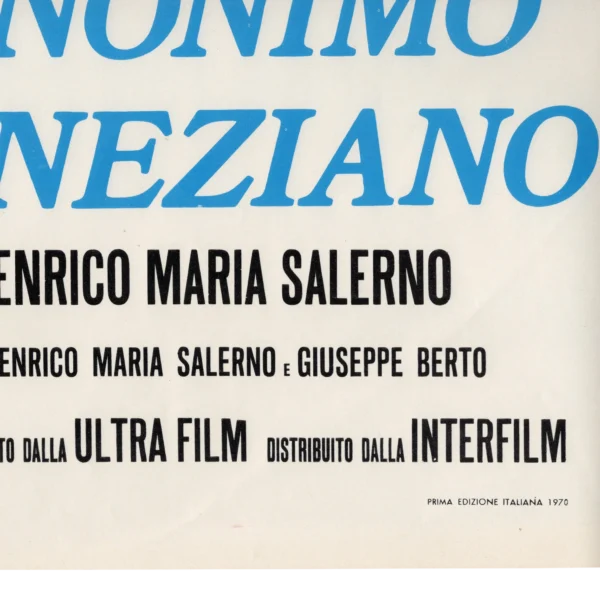 Florinda Bolkan - Signed Poster - Anonimo veneziano (1970) - Image 4