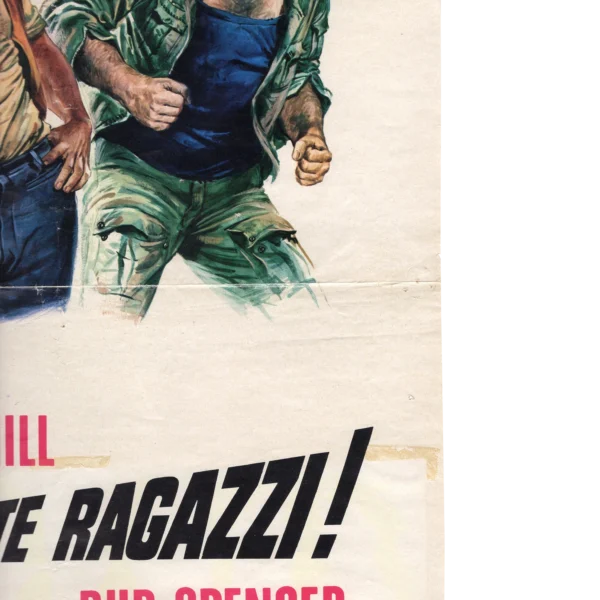 Renato Casaro - Signed Poster - ...più forte ragazzi! (1972) - Image 5