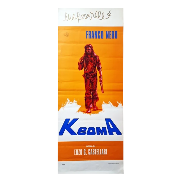 Enzo G. Castellari - Signed Poster - Keoma (1976)