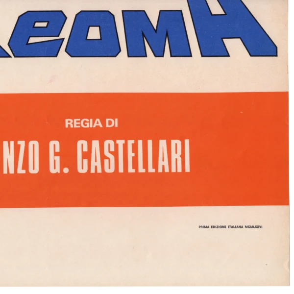 Enzo G. Castellari - Signed Poster - Keoma (1976) - Image 4