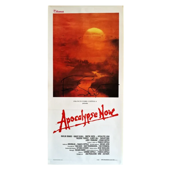 Francis Ford Coppola - Signed Poster - Apocalypse Now (1979)