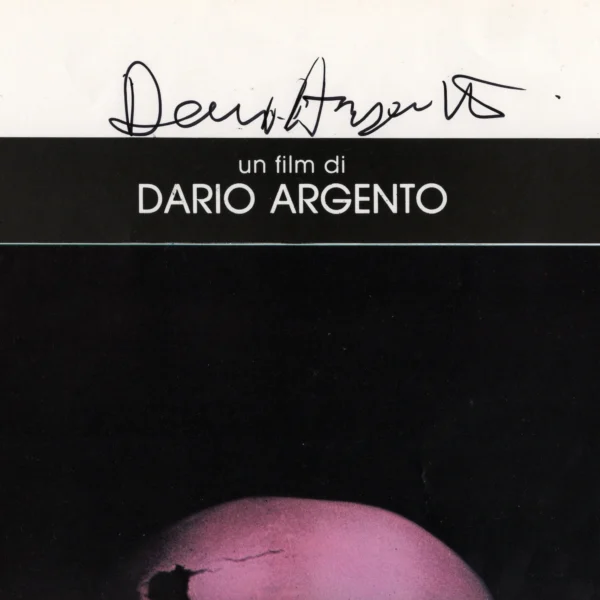 Dario Argento and Gabriele Lavia - Signed Poster - Inferno (1980) - Image 4