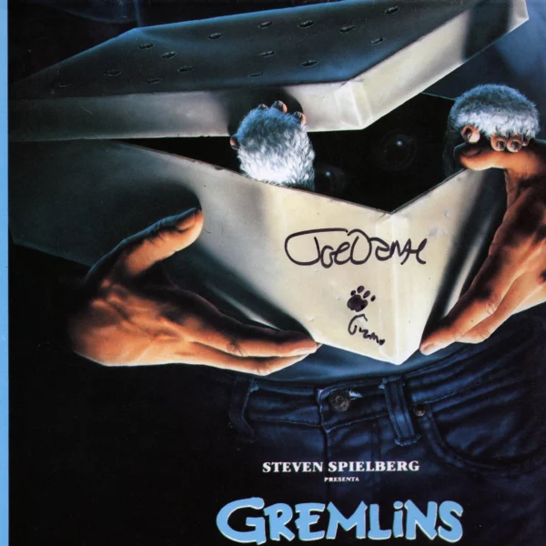 Joe Dante - Signed Poster - Gremlins (1984) - Image 2