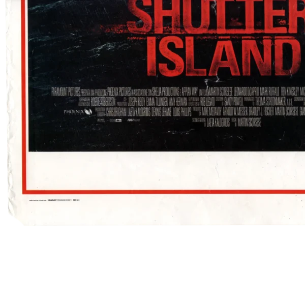 Martin Scorsese - Signed Poster - Shutter Island (2009) - Image 6