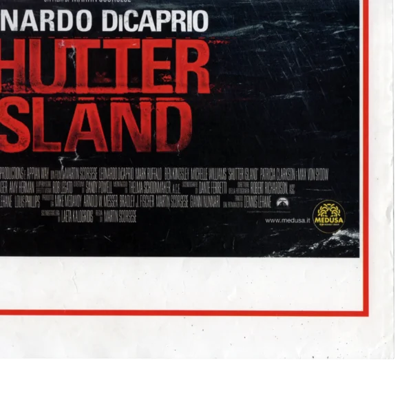 Martin Scorsese - Signed Poster - Shutter Island (2009) - Image 3