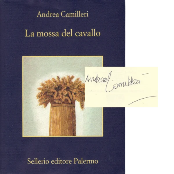 Andrea Camilleri - Signed Book - La mossa del cavallo