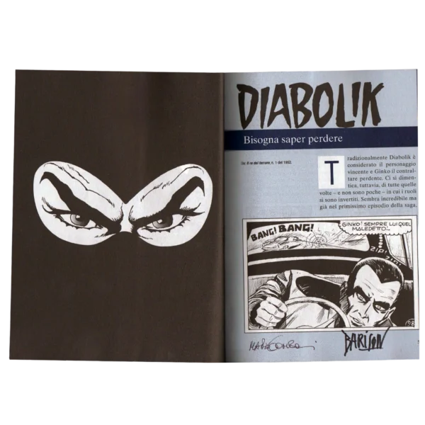 Diabolik - Effetti Speciali (Variant Cover) - Signed by Mario Gomboli and Emanuele Barison - Image 4