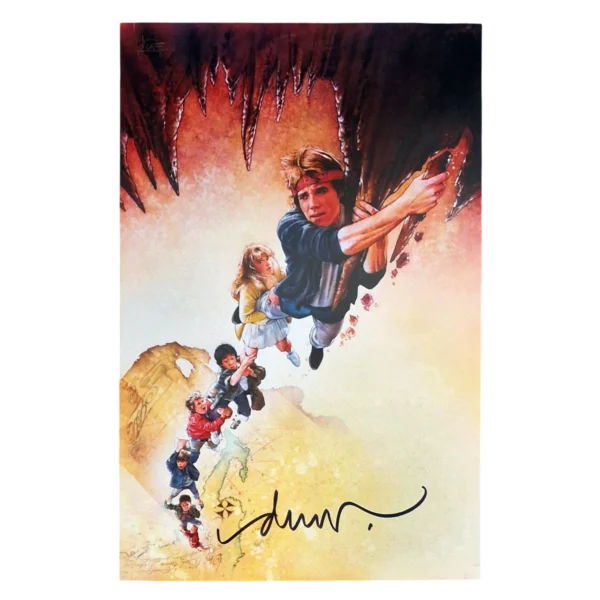 Drew Struzan - Signed Mini Poster - The Goonies