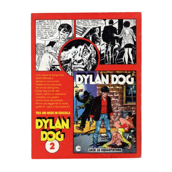 Comic Dylan Dog Number 1 - L'alba dei morti viventi (1986) - Signed by Tiziano Sclavi and Angelo Stano - Image 2