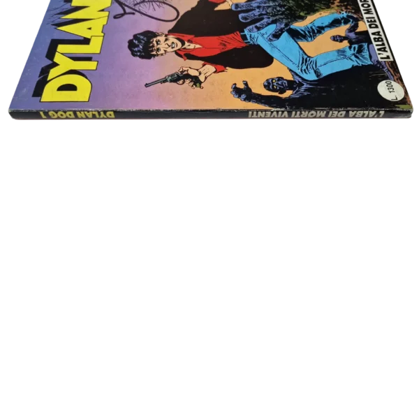 Comic Dylan Dog Number 1 - L'alba dei morti viventi (1986) - Signed by Tiziano Sclavi and Angelo Stano - Image 7