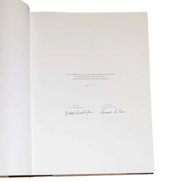 Giuseppe Quatriglio - Signed Book - La donna scarlatta e le ombre - Image 4