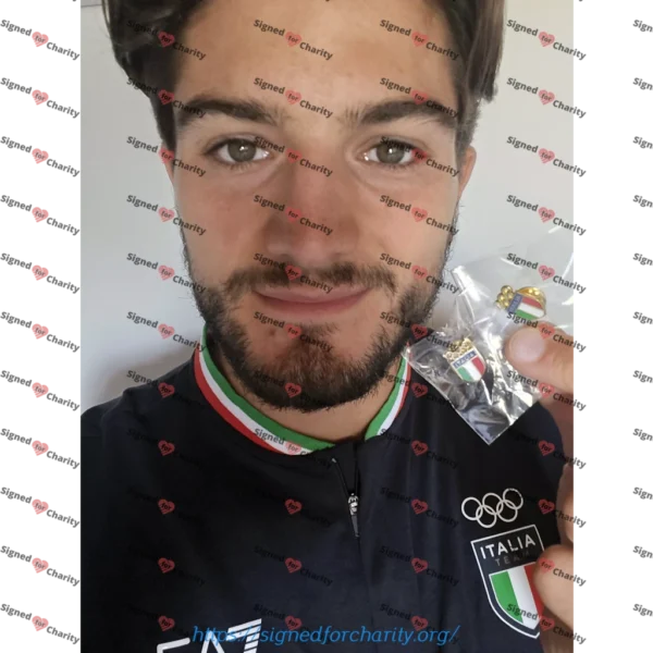 Matteo Cicinelli - Paris 2024 Olympic Games Pin NOC Italy Team - Image 2