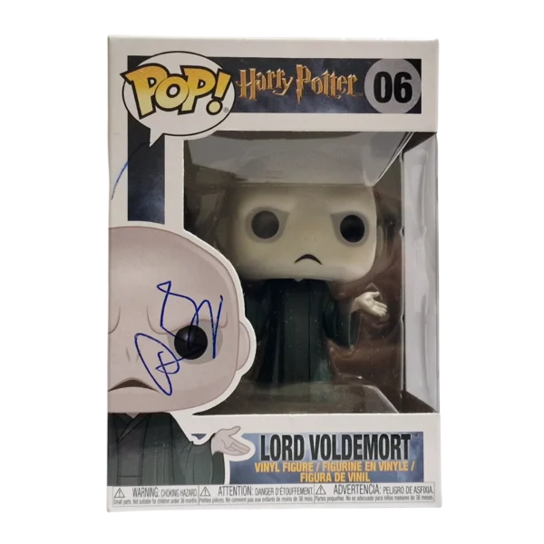 Ralph Fiennes - Signed Funko POP! 06 (Lord Voldemort) Harry Potter