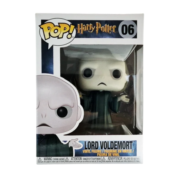 Ralph Fiennes - Signed Funko POP! 06 (Lord Voldemort) Harry Potter