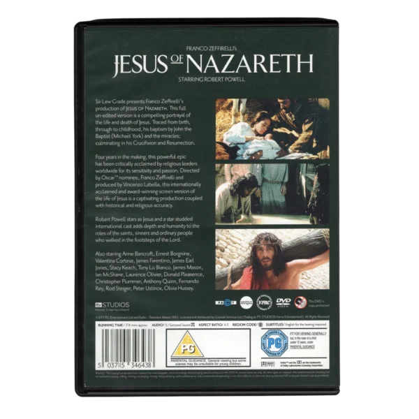 Robert Powell and Gianni Quaranta - Signed Double Dvd - Jesus of Nazareth - Image 2