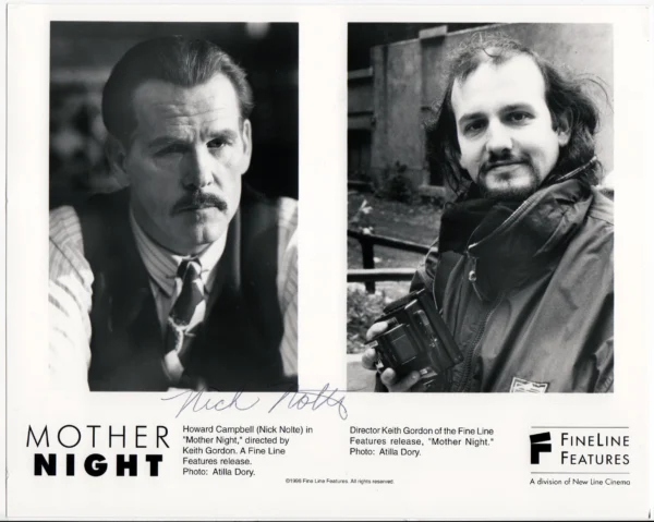 Nick Nolte - Original Signed Press Photo - Mother Night (1996)