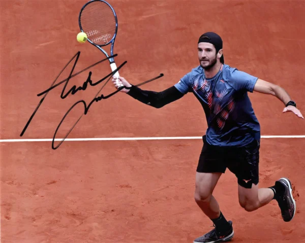 Andrea Vavassori - Signed Photo - Italian Tennis Player (Davis Cup 2024)