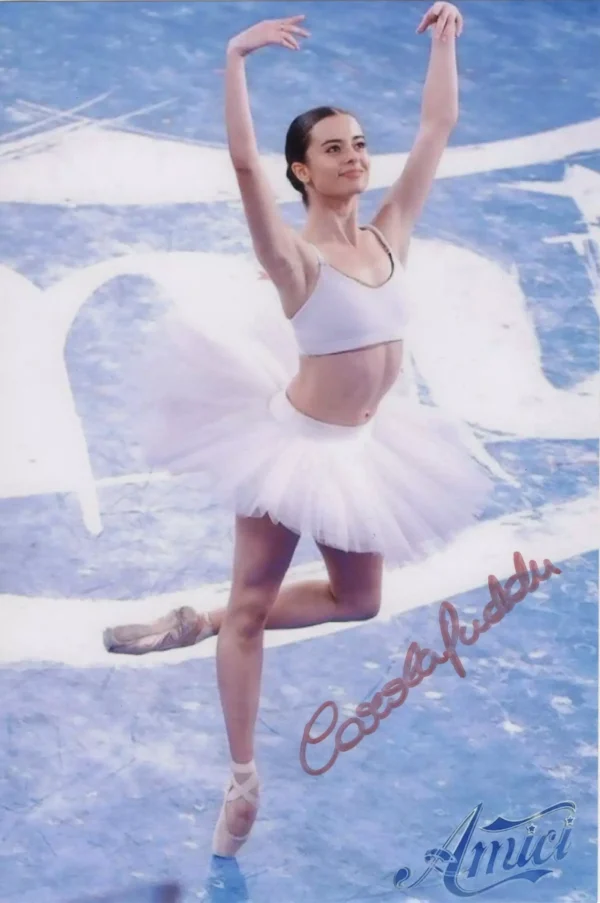 Carola Puddu - Signed Photo - Amici 2021