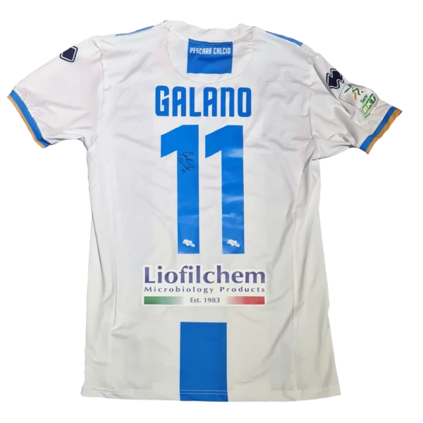 Cristian Galano - Issued and Signed Shirt - Delfino Pescara - Image 2