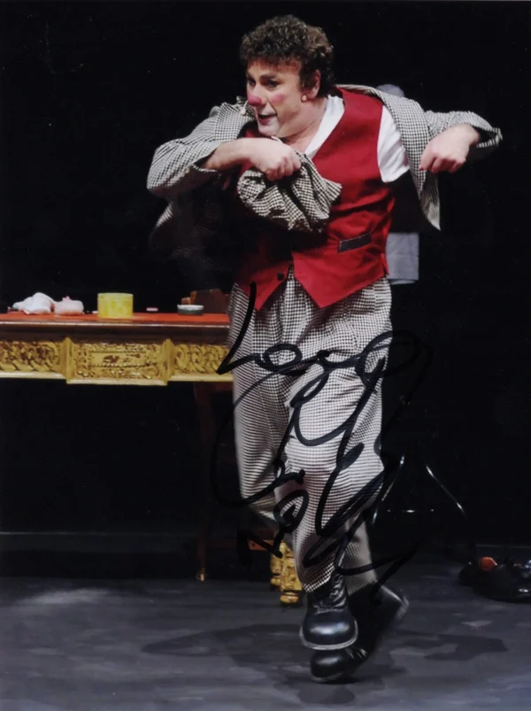 David Larible - Signed Photo - Italian Clown