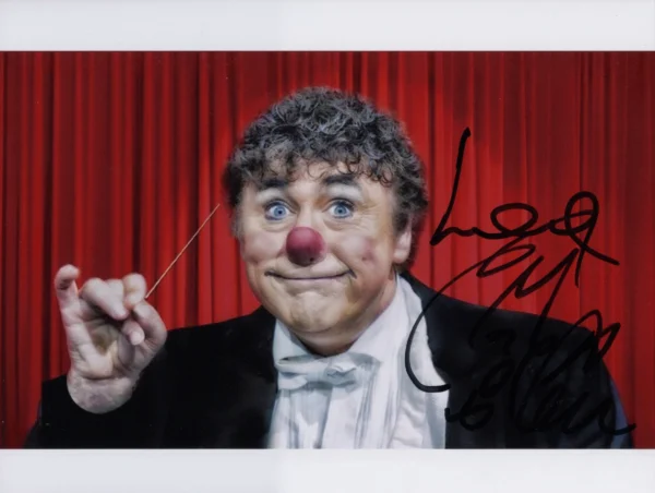 David Larible - Signed Photo - Italian Clown