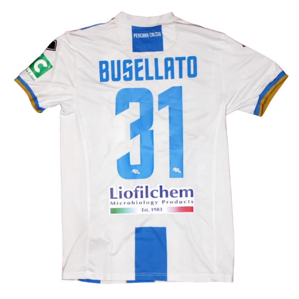 Massimiliano Busellato - Match Worn Shirt - Delfino Pescara