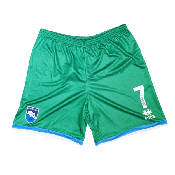 Miloš Bočić - Issued and Signed Shorts and Shirt - Delfino Pescara - Image 8