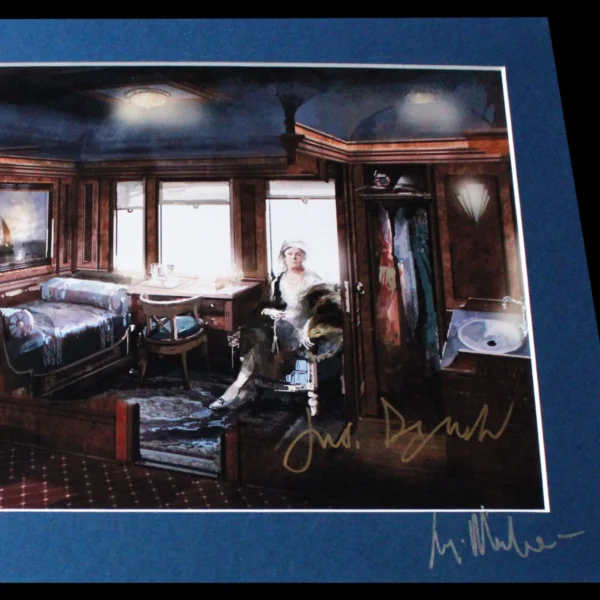 Murder on the Orient Express Concept Art Scenography Signed by Judi Dench and Luigi Marchione - Image 2