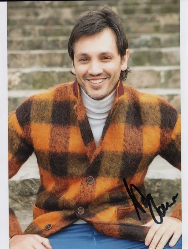 Nicola Canonico - Signed Photo - Italian Actor