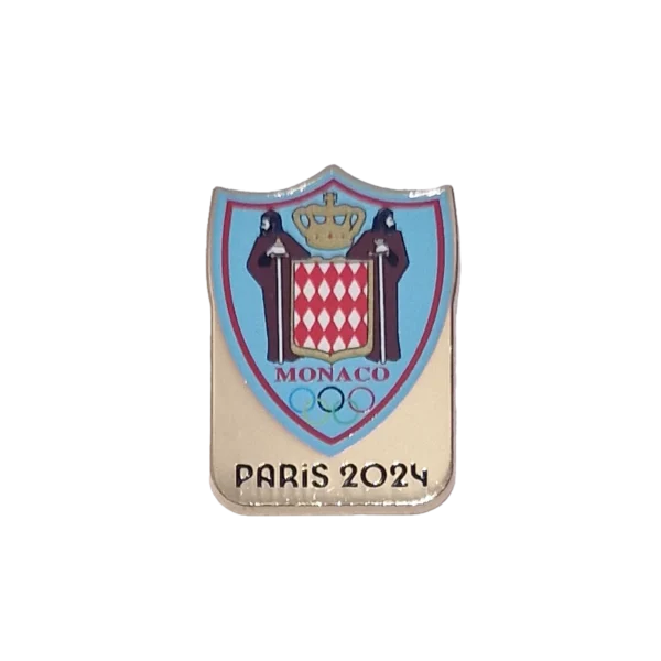 Paris 2024 Olympic Games Pin NOC Olympic Committee Team Monaco