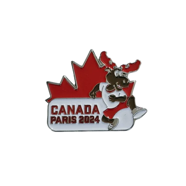 Paris 2024 Olympic Games Pin NOC Olympic Committee Team Canada