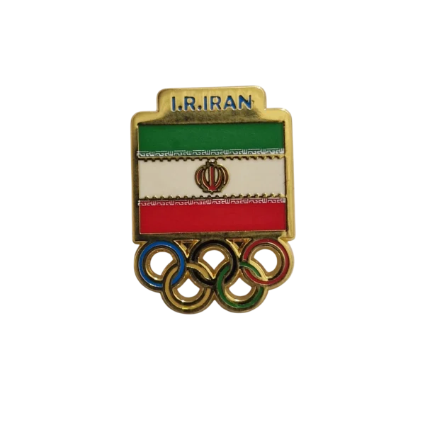 Paris 2024 Olympic Games Pin NOC Olympic Committee Team Iran