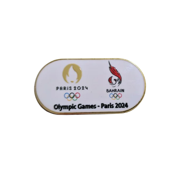 Paris 2024 Olympic Games Pin NOC Olympic Committee Team Bahrain