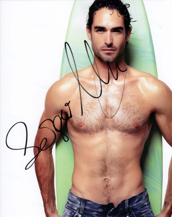 Sergio Múñiz - Signed Photo - Spanish Actor and Model