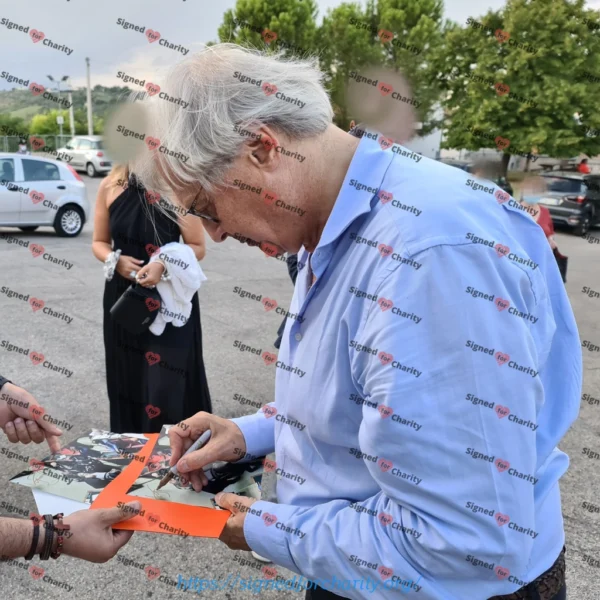 Vittorio Sgarbi - Signed Photo Autografo - Italian Politician - Image 2