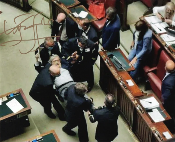 Vittorio Sgarbi - Signed Photo Autografo - Italian Politician