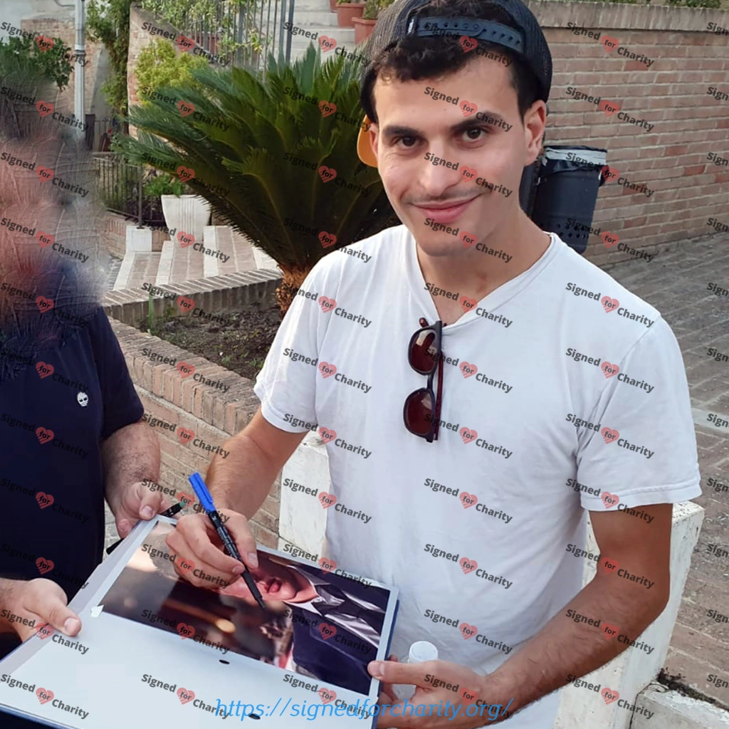 Brenno Placido - Signed Photo Autografo - Italian Actor - Image 2