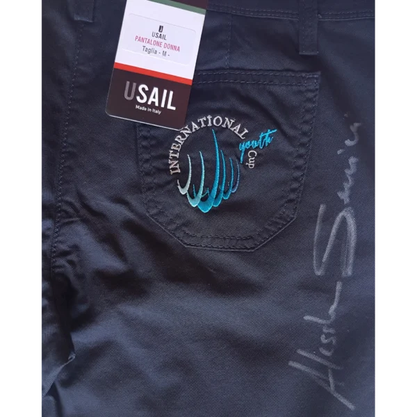 Alessandra Sensini - Signed Pants, VHS and Medal - Sailing Federation - Image 4