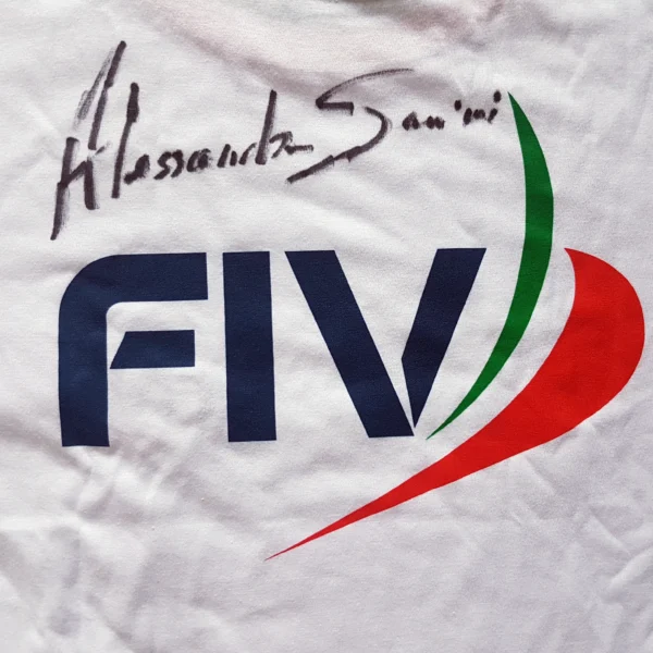 Alessandra Sensini - Signed T-Shirt and Medal - Sailing Federation - Image 5